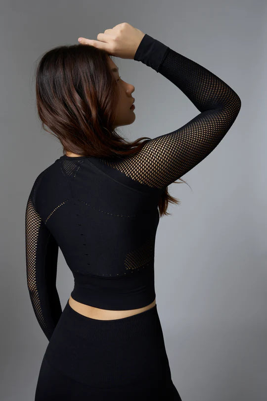 Airwave Long Sleeve Crop