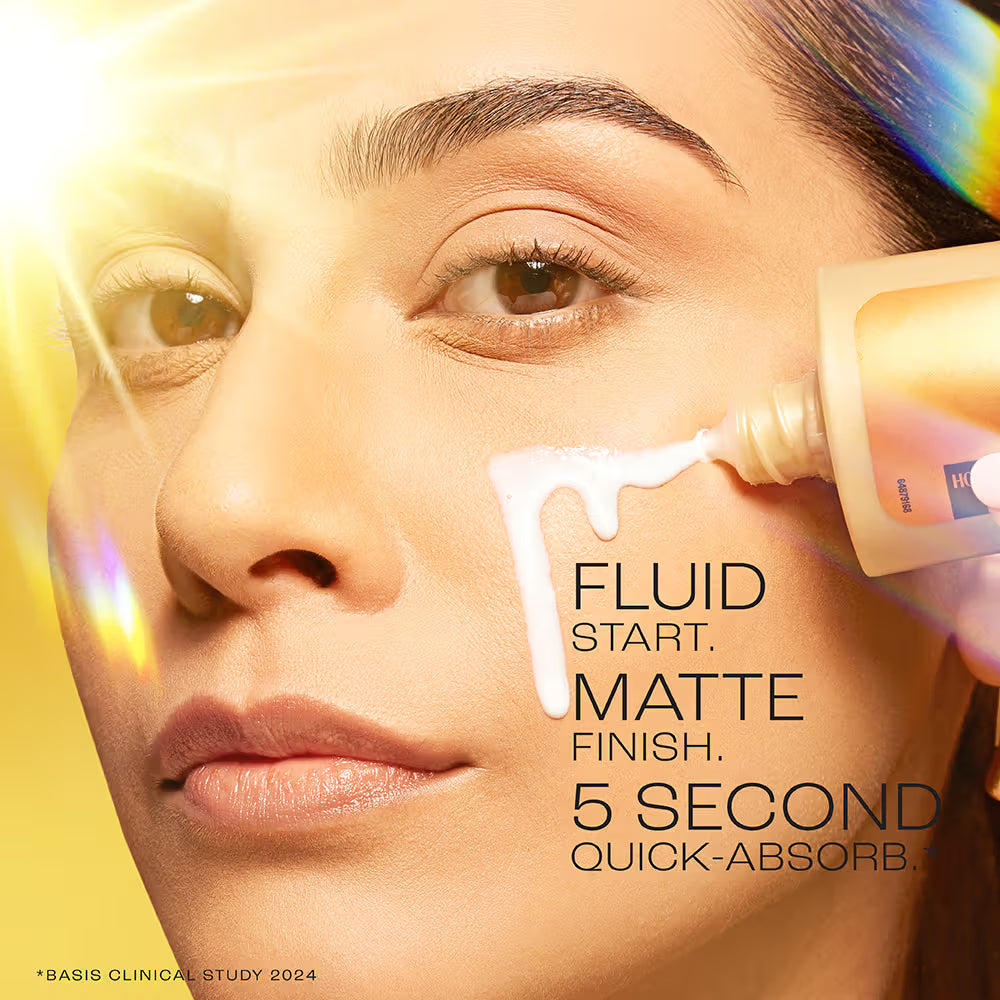 Lakme Sun Expert Dry Matte Fluid SPF 50 PA++++ Sunscreen With 1% Niacinamide & Ceramide (50ml)